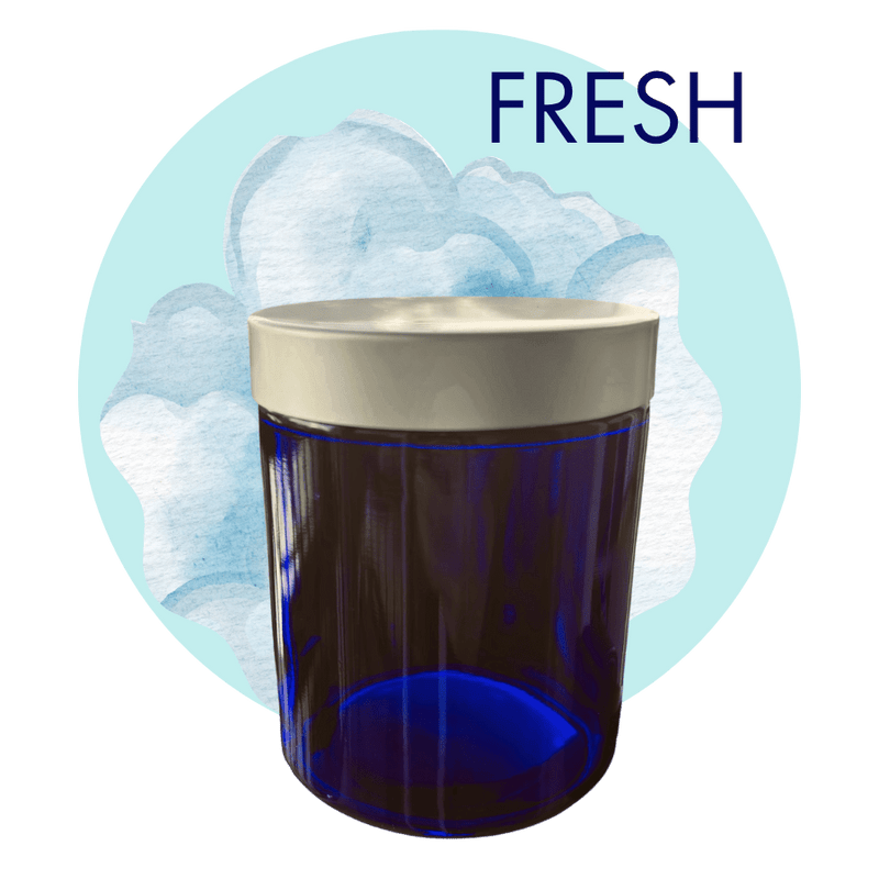 Quadriche Fresh Scents luxury soy candle collection featuring ozone, airy and refreshing-inspired fragrances.