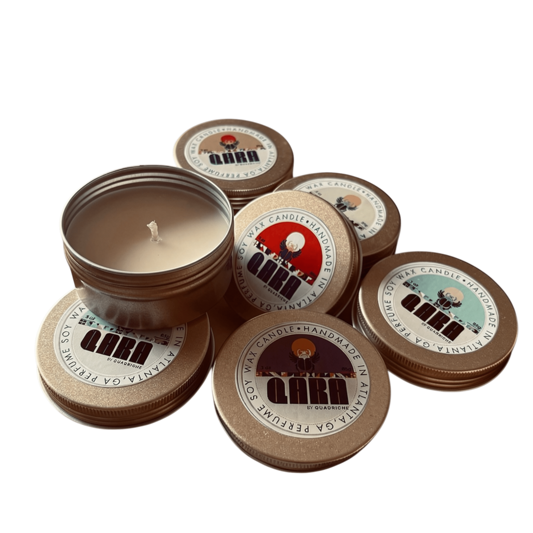 Quadriche Discovery Travel Candle Collection - Quadriche