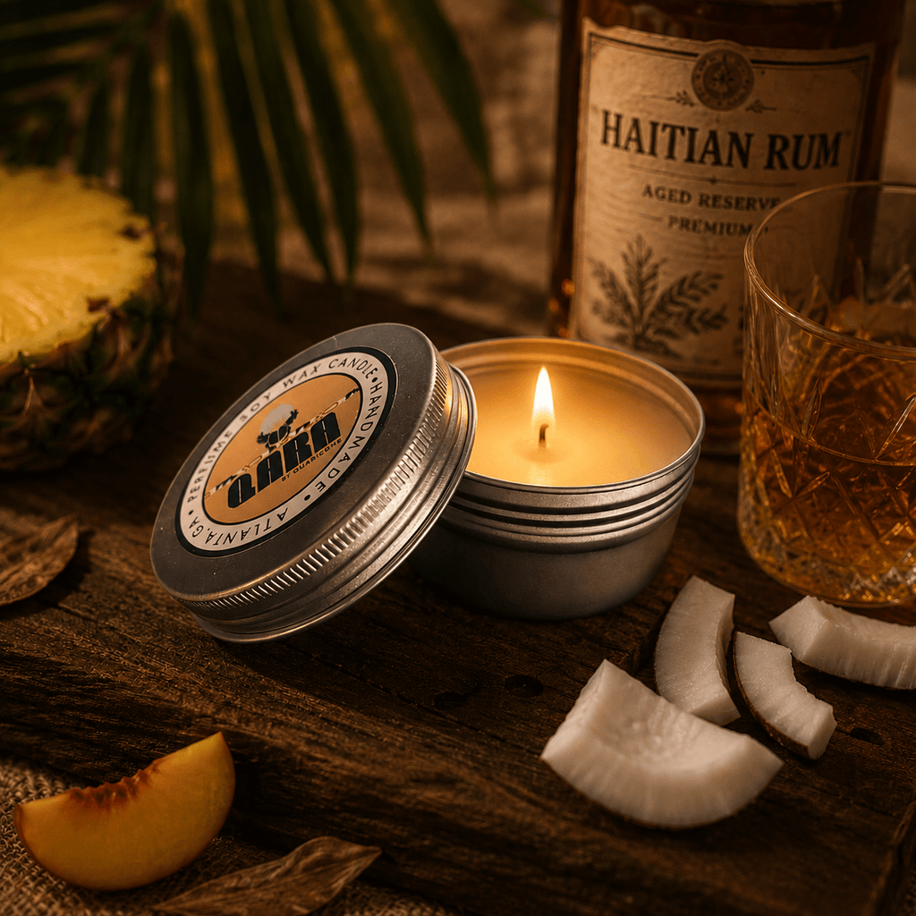 Barban Discovery Travel Tin (3oz) - Quadriche - Travel Candle