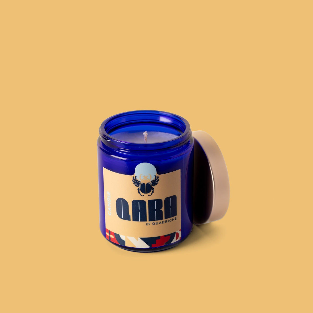 Barban Peach Coconut Rum Sugar Jar Candle - Quadriche - Candle