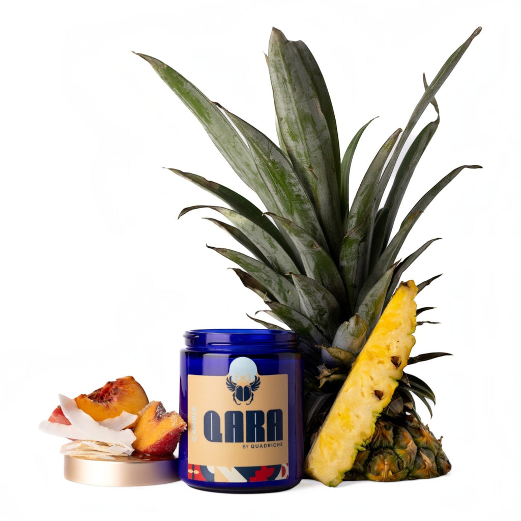 Barban Peach Coconut Rum Sugar Jar Candle - Quadriche - Candle