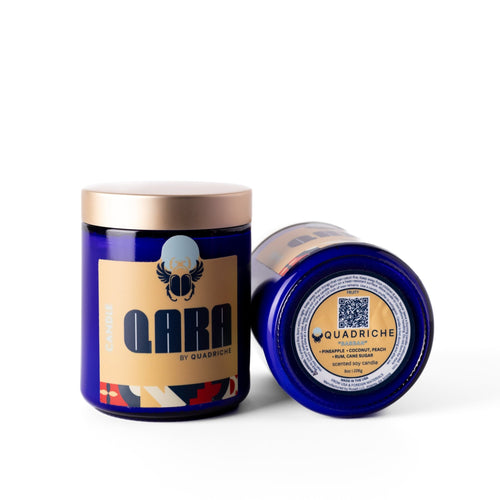 Barban Peach Coconut Rum Sugar Jar Candle - Quadriche - Candle
