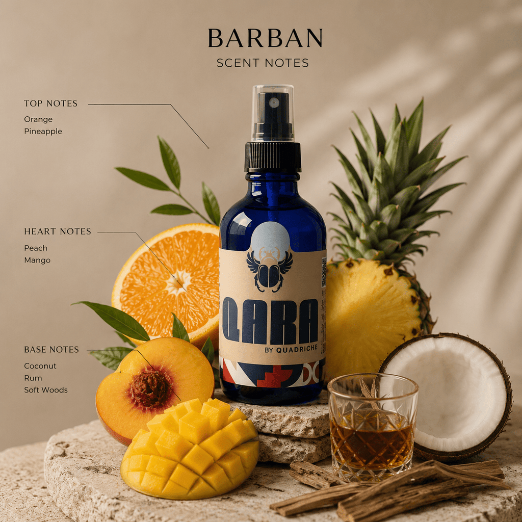 Barban Room & Linen Spray - Quadriche - Room & Linen Spray
