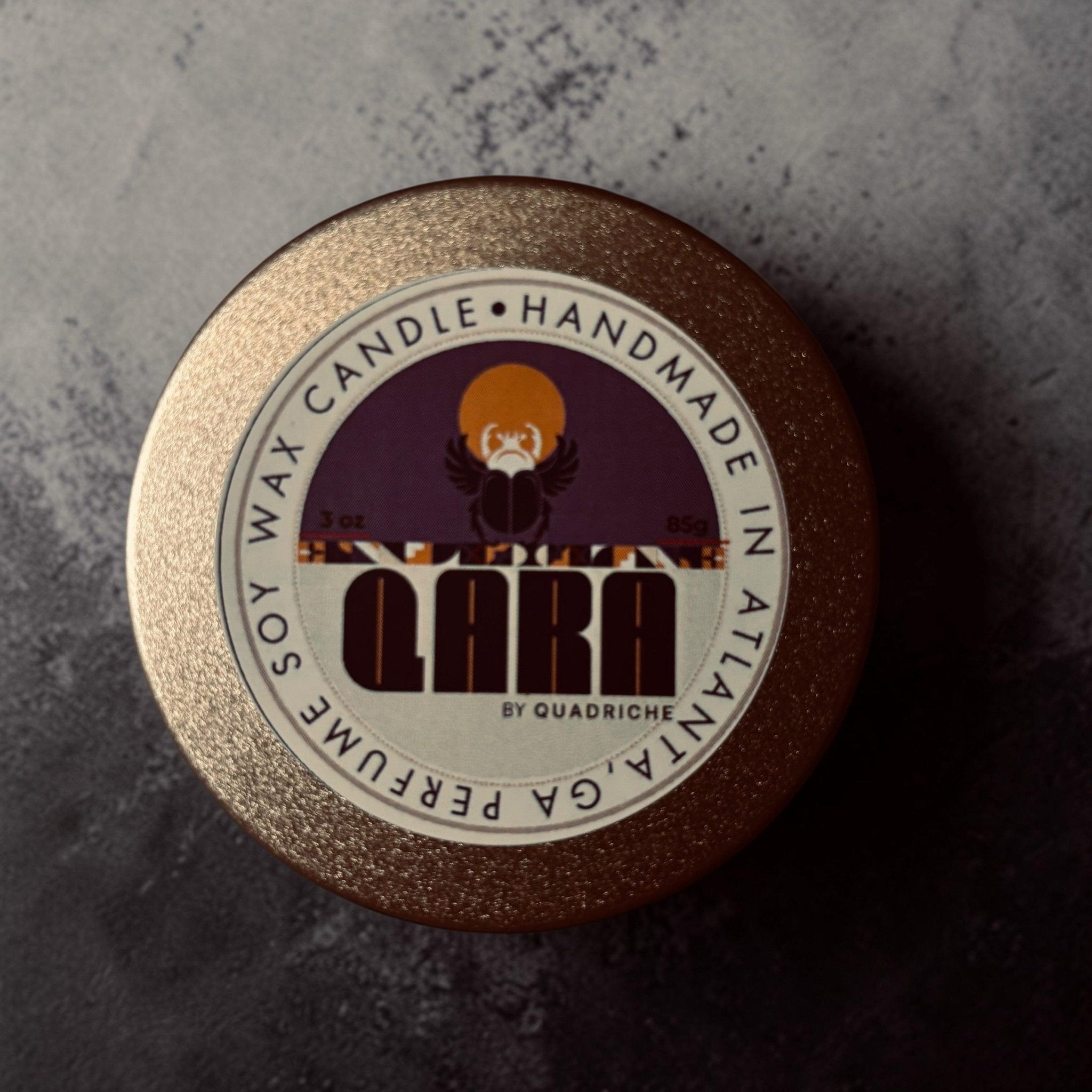 EMBER & INK Discovery Travel Candle (3oz) - Quadriche - Travel Candle