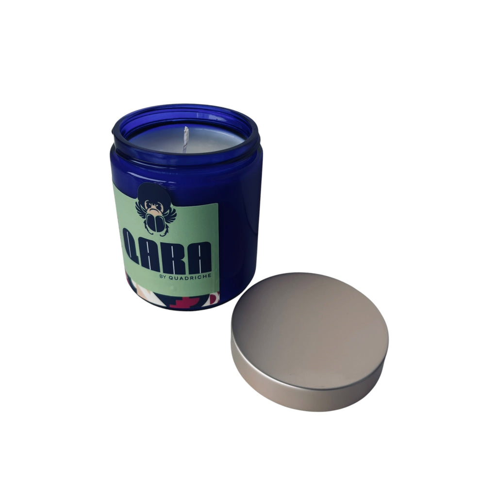 Ember & Ink Leather Pine Soy Jar Candle - Quadriche - Candle