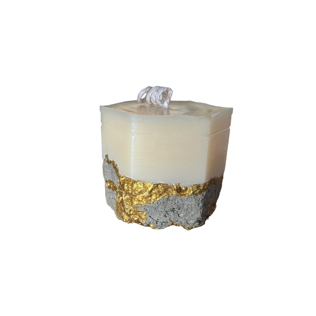 Monolith I No. 013 Concrete Candle - Quadriche - Mixed Media Candle
