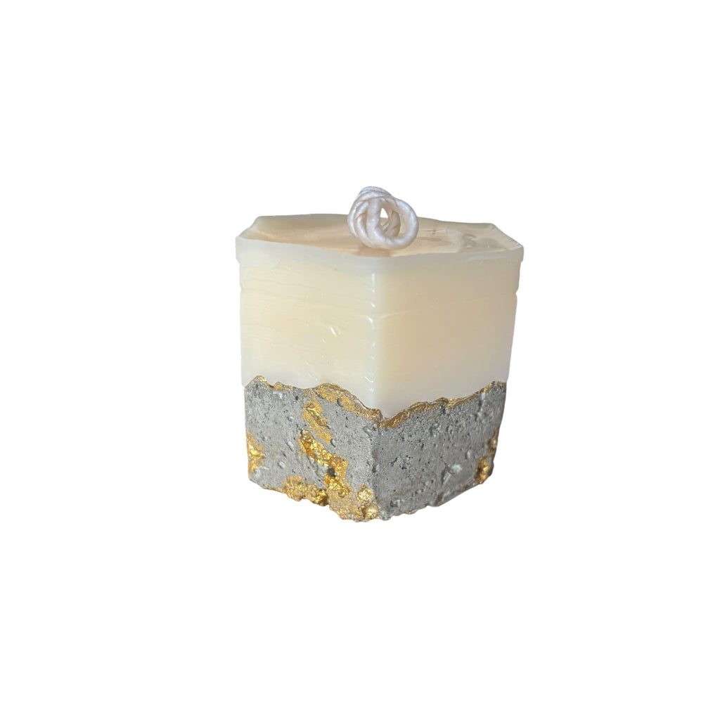 Monolith I No. 013 Concrete Candle - Quadriche - Mixed Media Candle