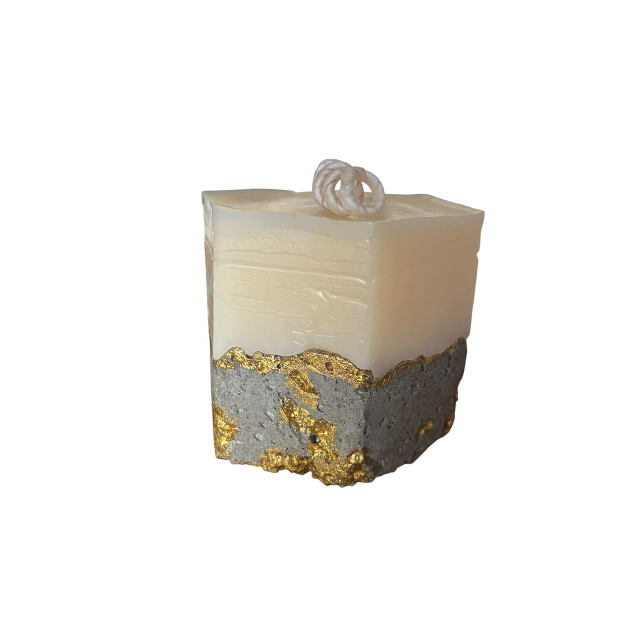 Monolith I No. 013 Concrete Candle - Quadriche - Mixed Media Candle