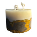 Monolith I No. 018 Concrete Candle - Quadriche - Mixed Media Candle