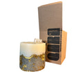 Monolith I No. 022 Concrete Candle - Quadriche - Mixed Media Candle