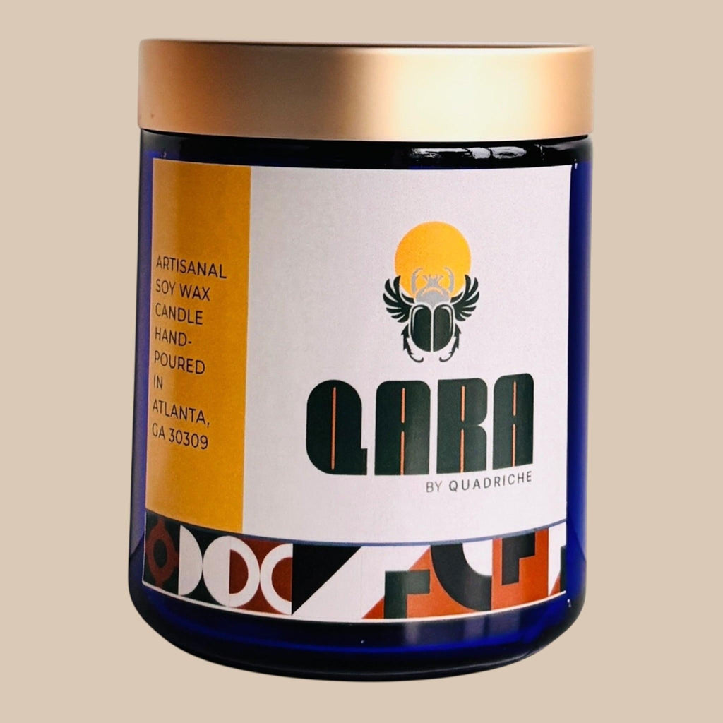 SACRED GROUND Lavender Tonka Bean Soy Jar Candle - Quadriche - Candle