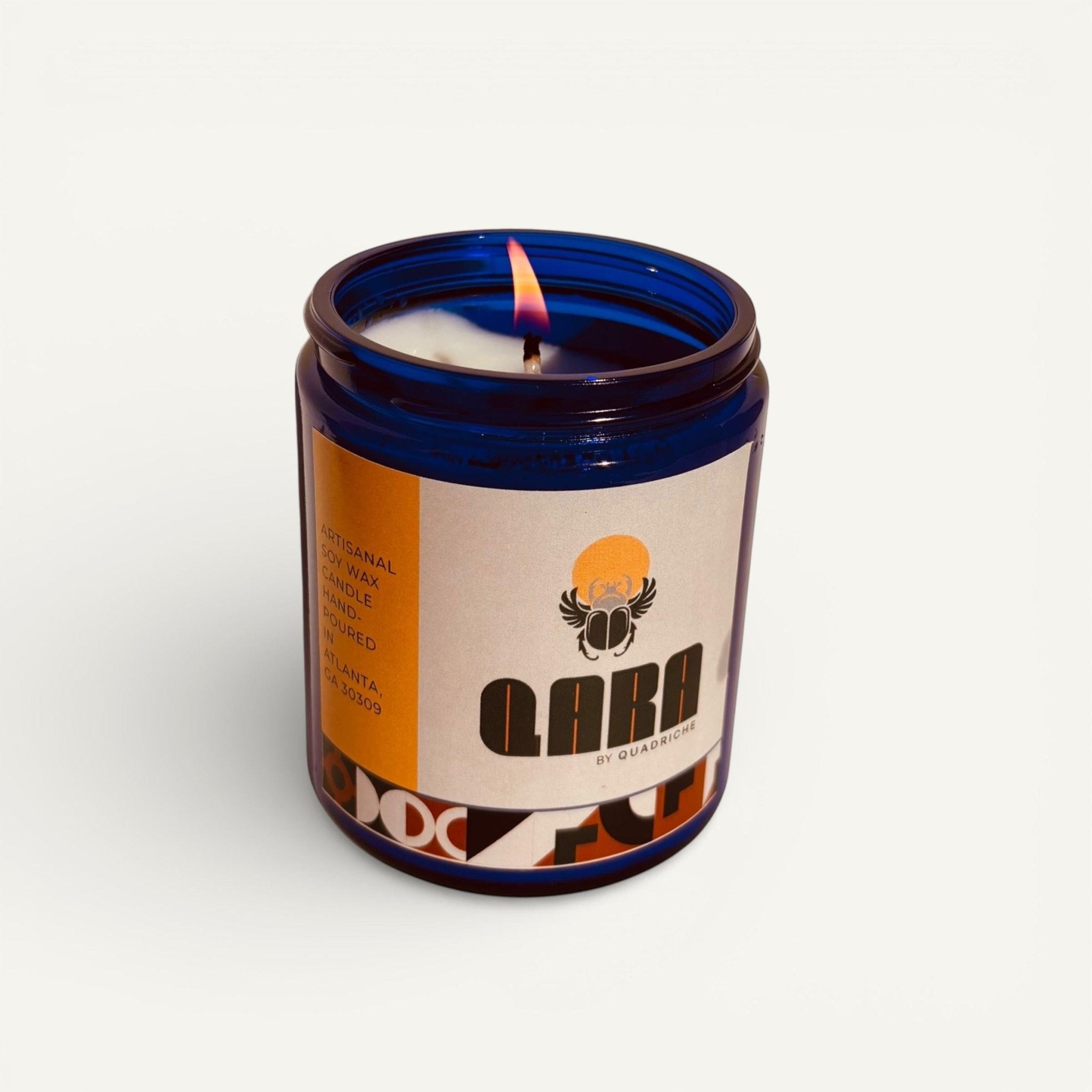 SACRED GROUND Lavender Tonka Bean Soy Jar Candle - Quadriche - Candle