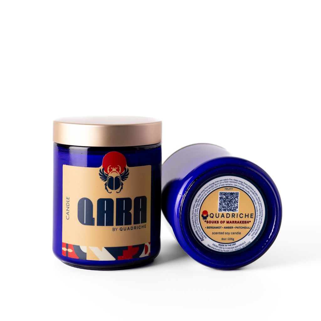 Souks of Marrakesh Bergamot Soy Jar Candle - Quadriche - Candle