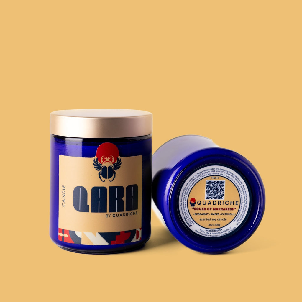 Souks of Marrakesh Bergamot Soy Jar Candle - Quadriche - Candle