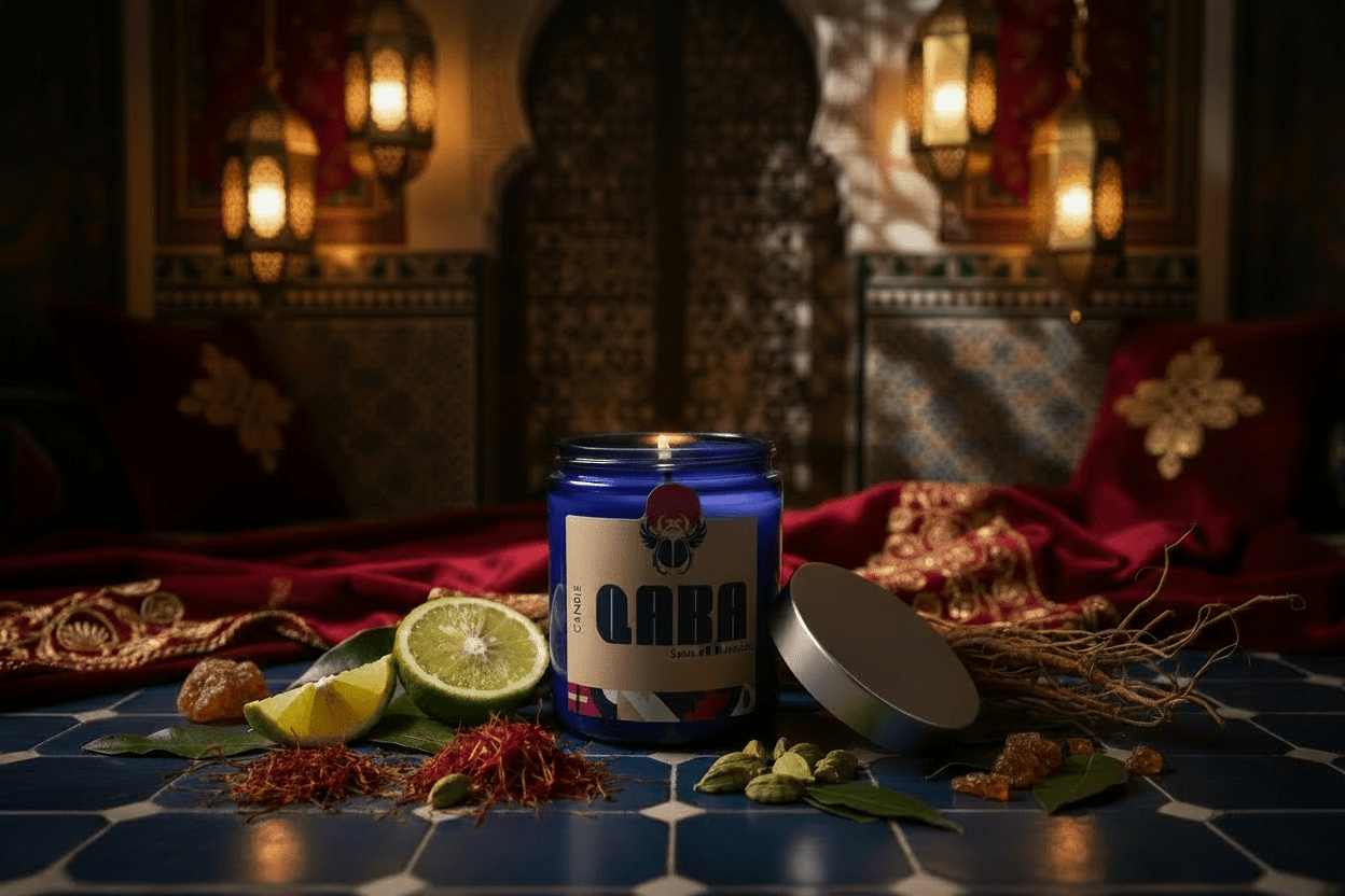Souks of Marrakesh Bergamot Soy Jar Candle - Quadriche - Candle