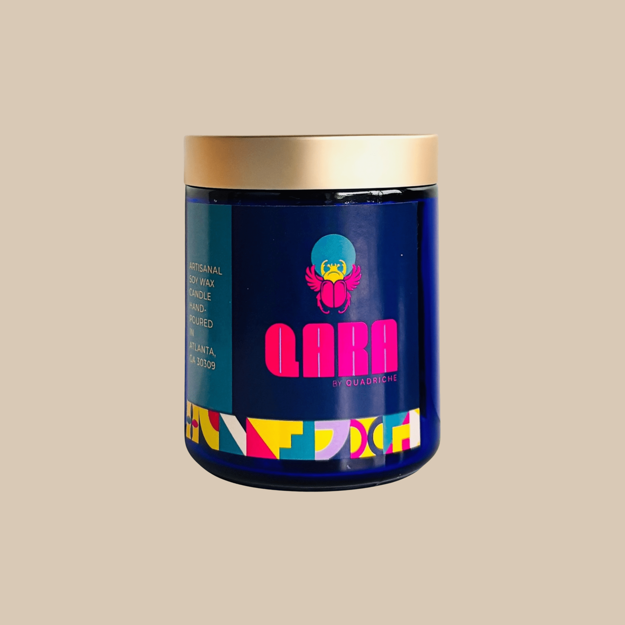 THE SEVENTH BLOOM Jasmine Soy Jar Candle - Quadriche - Candle