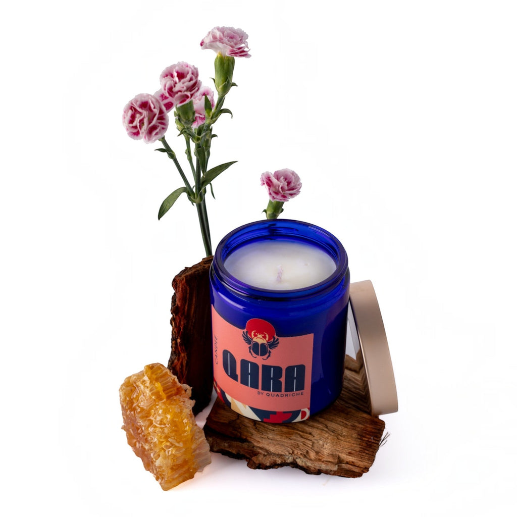 The Seventh Bloom Jasmine Soy Jar Candle - Quadriche - Candle