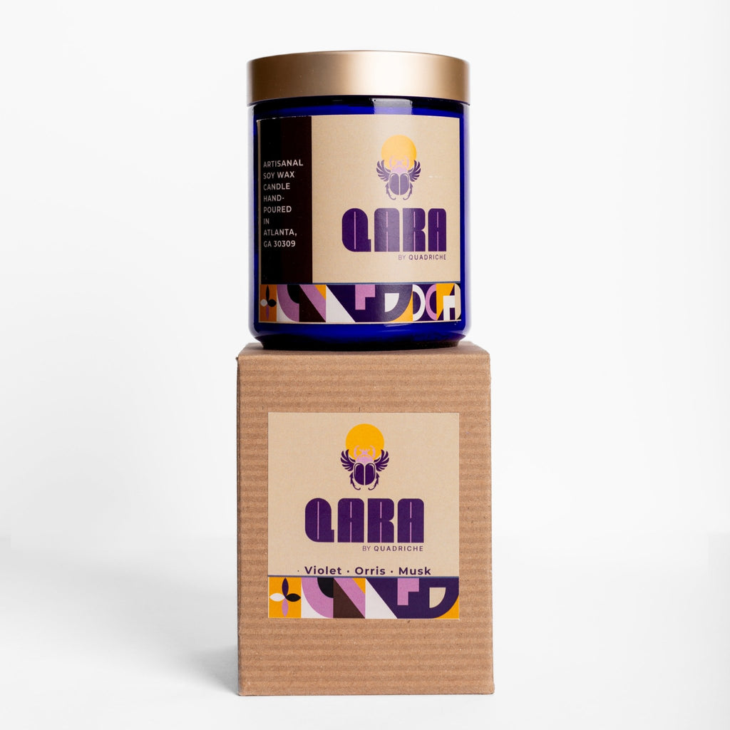 VIOLET EMBER Fig Orris Soy Jar Candle - Quadriche - Candle