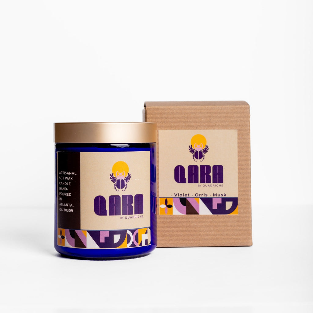 VIOLET EMBER Fig Orris Soy Jar Candle - Quadriche - Candle