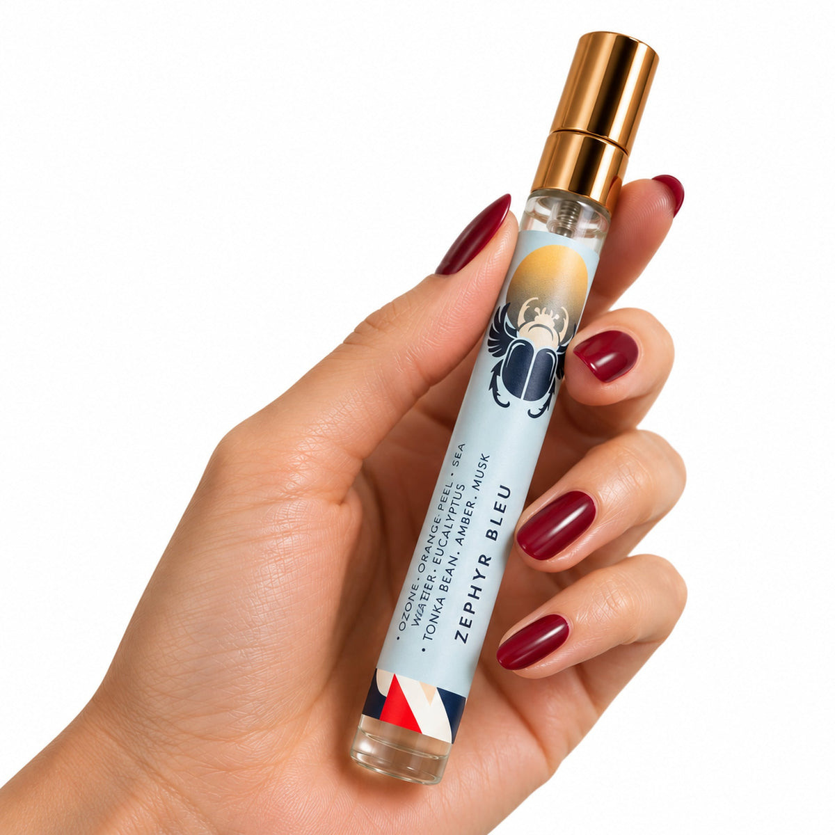 Zephyr Bleu Travel Perfume Spray - Quadriche - perfume